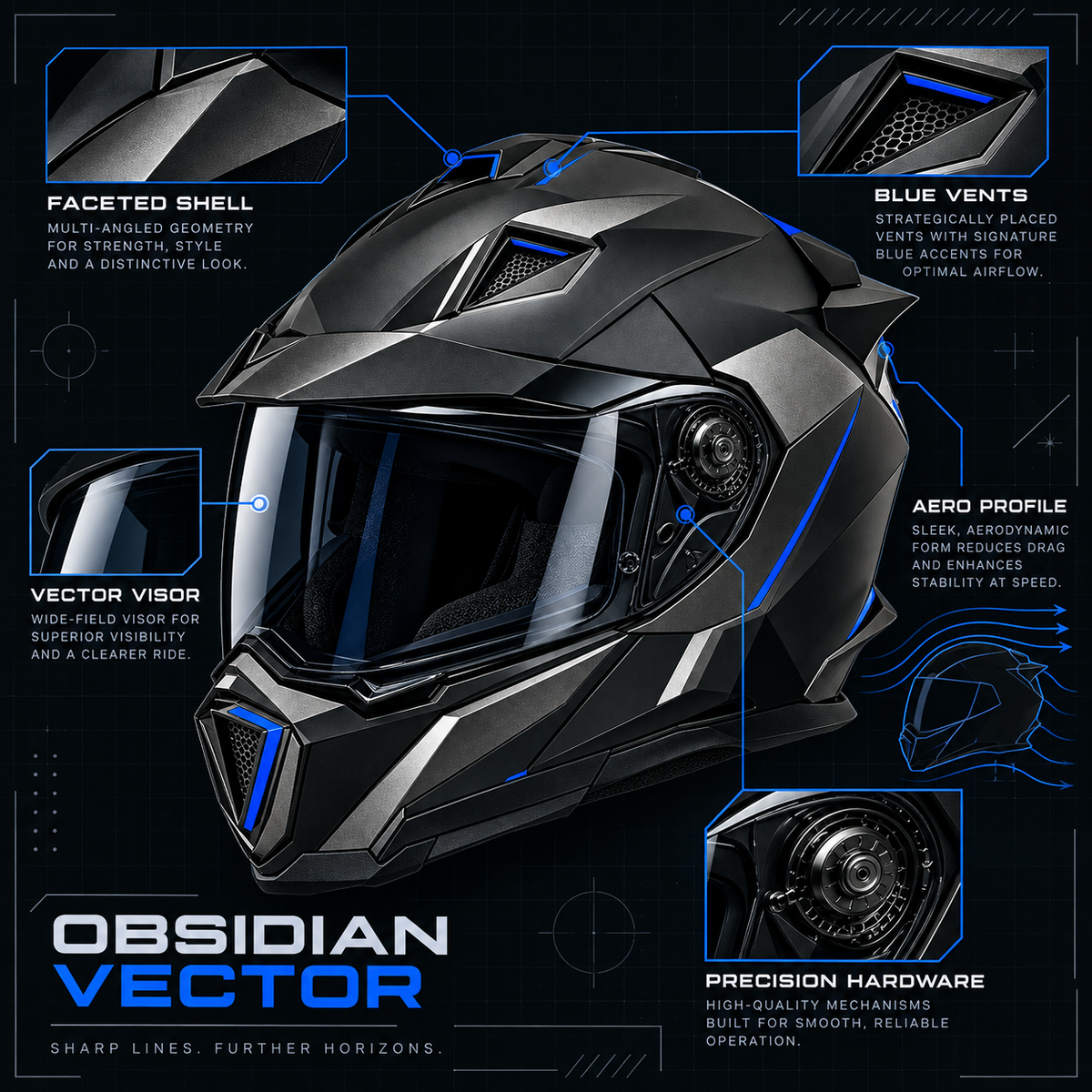 Melvenna Obsidian Vector product image 6