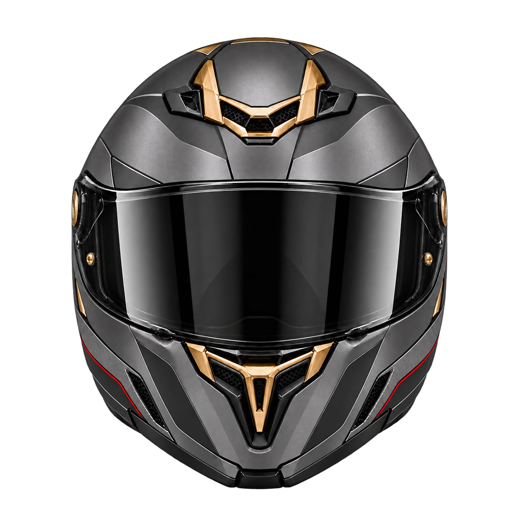 Melvenna Forge X1 full-face helmet front view