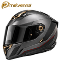 Melvenna Forge X1 full-face helmet side view with logo