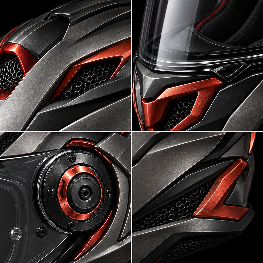 Melvenna Crimson Axis product image